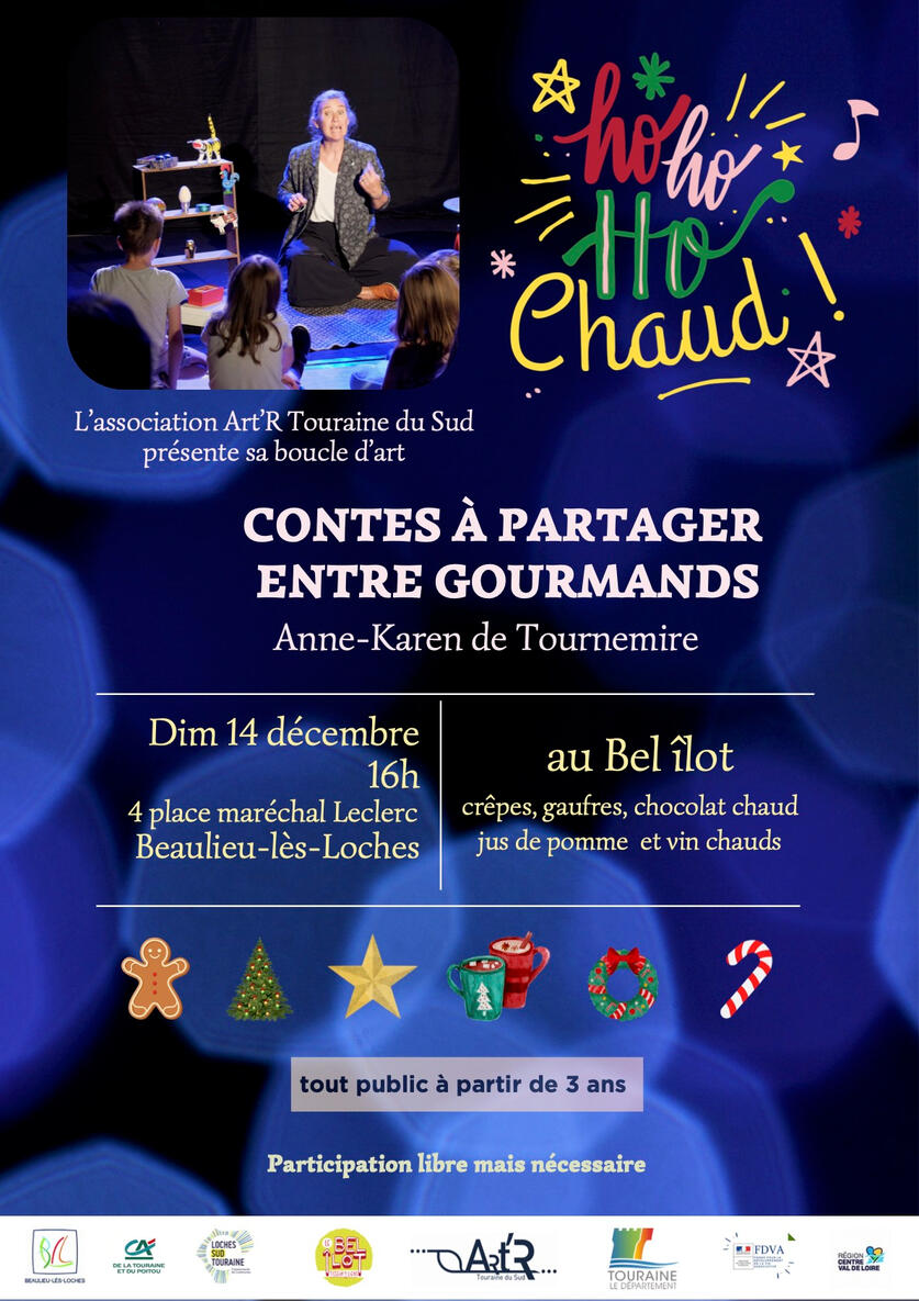 Boucle d'art - Art'R Touraine du Sud au Bel îlot, tiers-lieu de Beaulieu-les-Loches, décembre 2025